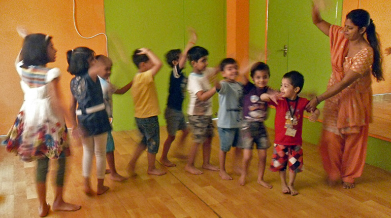 music and dance classes for toddlers in indirapuram